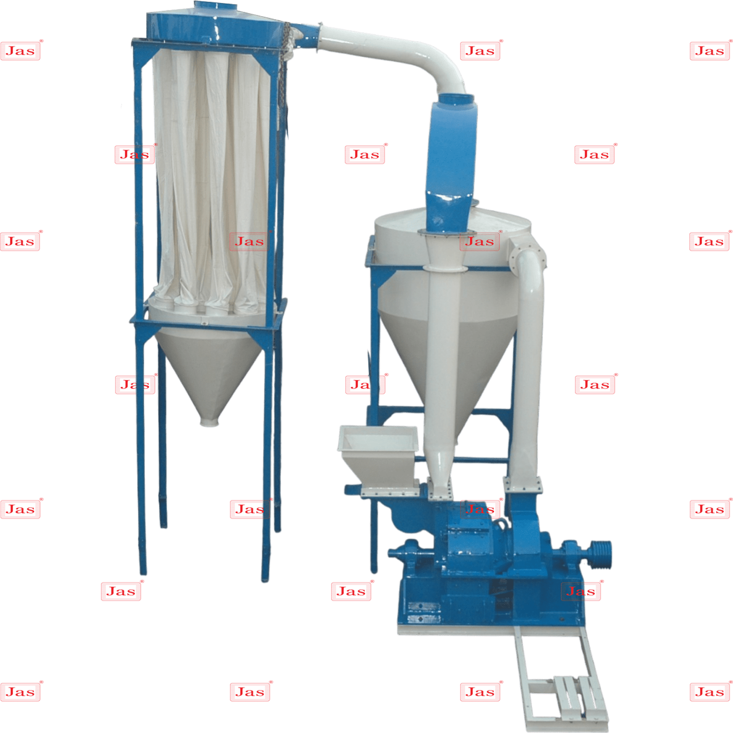 Industrial pulverizer for dehydration process